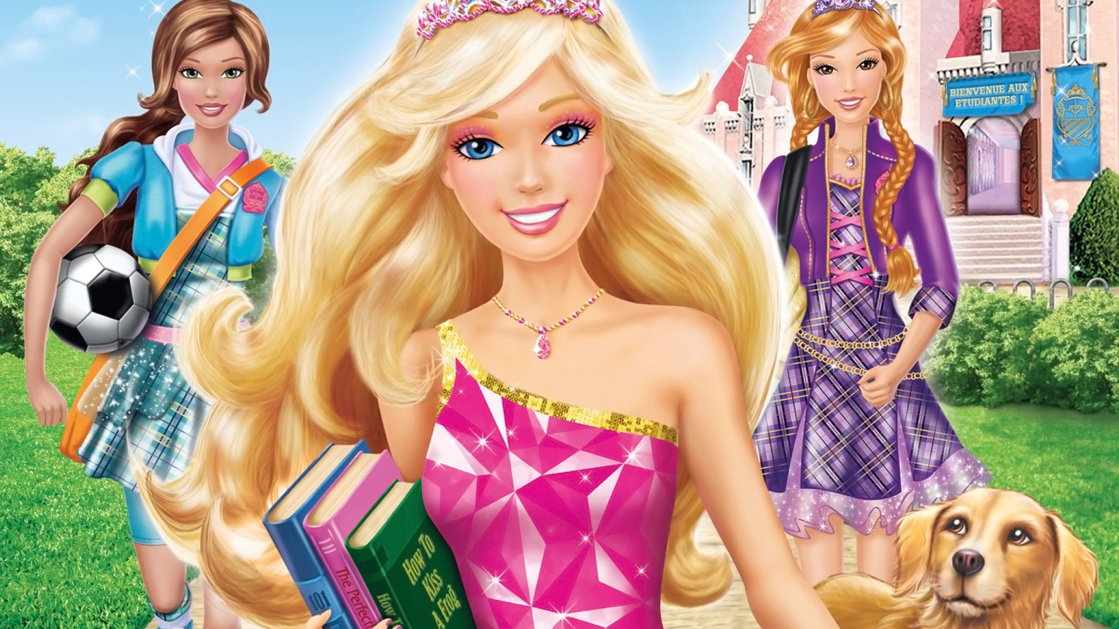 cast of barbie princess charm school